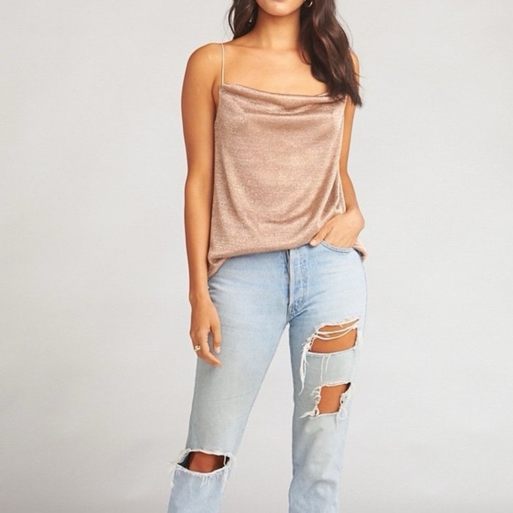 Show Me Your Mumu ‘Kenzie’ Mesh Cowl Tunic